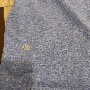 lululemon athletica Heather Blue Long Sleeve Tee